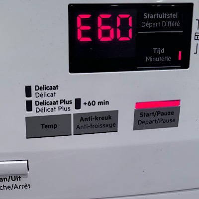 Foutcode E60 AEG
