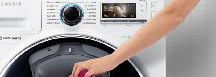 Samsung wasmachine Display 